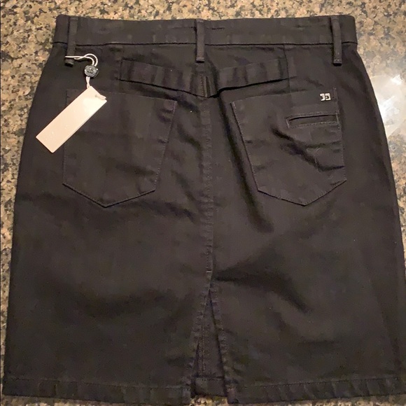 Joe’s Jeans black denim skirt 28 new - Picture 5 of 6